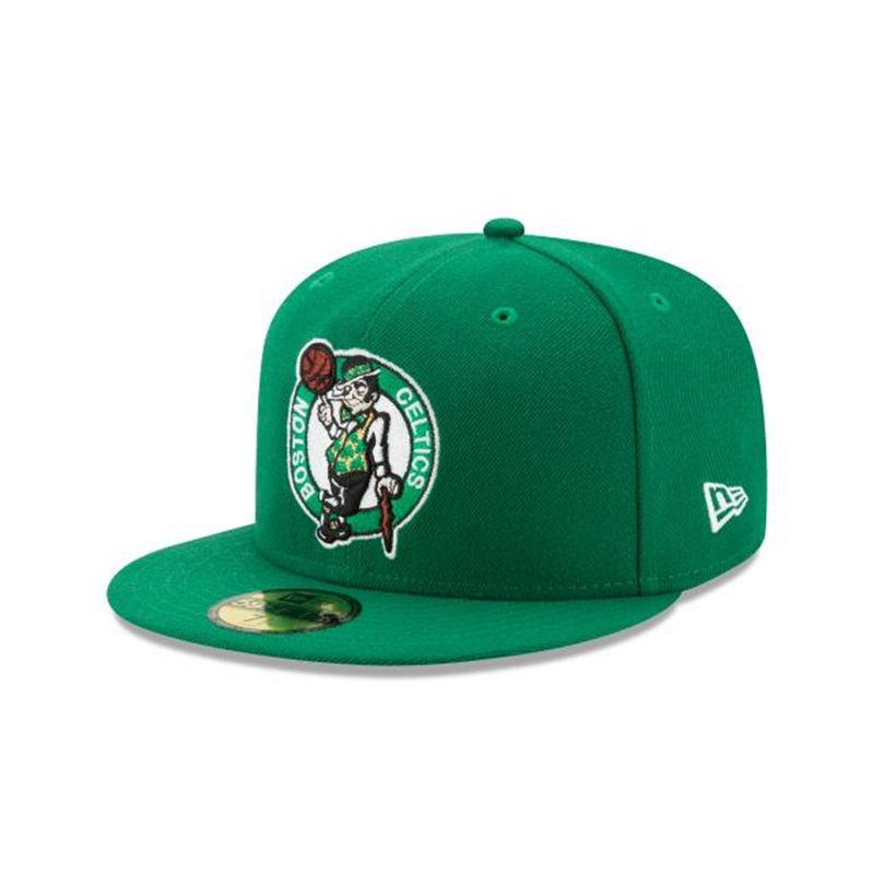 NBA Boston Celtics Team Color 59Fifty Fitted (MSP5119) - Green New Era Caps